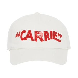 JW Anderson , Carrie Baseball Cap ,White female, Sizes: ONE SIZE