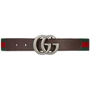 Gucci , Belts Suspenders ,Brown male, Sizes: S, M