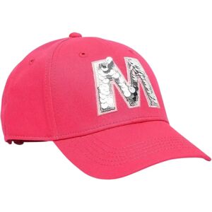 Marni , Fuchsia Sequin Logo Cap for Girls ,Pink female, Sizes: L, M