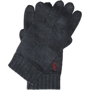 Ralph Lauren , Wool Gloves ,Gray male, Sizes: ONE SIZE