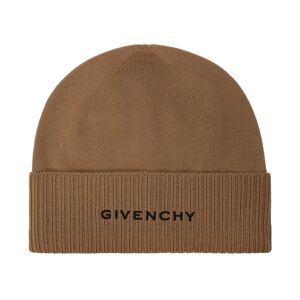Givenchy , Wool Logo Hat ,Beige unisex, Sizes: ONE SIZE