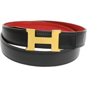 Hermès Vintage , Pre-owned Leather belts ,Black female, Sizes: ONE SIZE