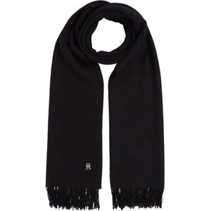 Tommy Hilfiger , Chic Black Scarf ,Black female, Sizes: ONE SIZE