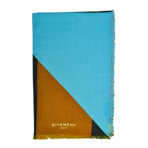 Givenchy , Geometric Flag Design Scarf ,Black male, Sizes: ONE SIZE