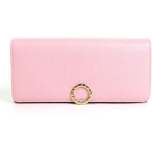 Bvlgari Vintage , Pre-owned Leather wallets ,Pink female, Sizes: ONE SIZE