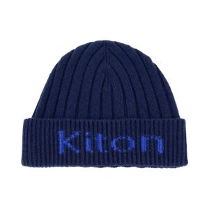 Kiton , Warm and Stylish Knitted Beanie ,Blue male, Sizes: ONE SIZE