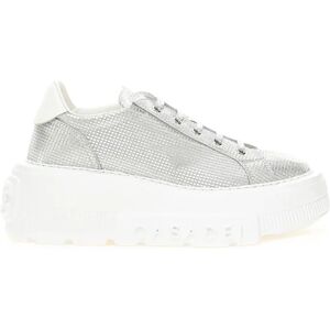 Casadei , Silver Nexus Headband Sneaker ,Gray female, Sizes: 7 UK