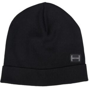 Hogan , Black Beanie - Stylish and Warm ,Black male, Sizes: ONE SIZE