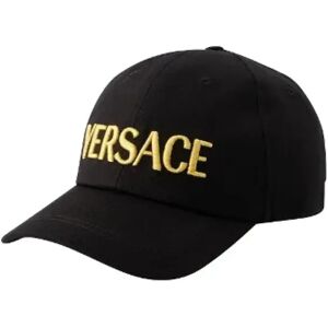 Versace Pre-owned , Pre-owned Cotton hats ,Black male, Sizes: ONE SIZE