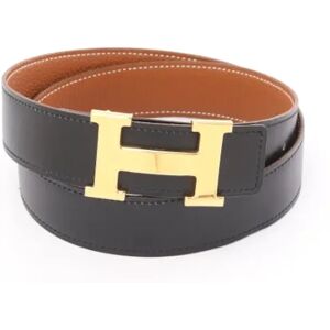 Hermès Vintage , Pre-owned Leather belts ,Black female, Sizes: ONE SIZE