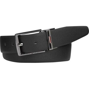 Tommy Hilfiger , business 3.5 man Belt ,Black male, Sizes: 90 CM