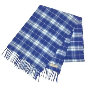 Burberry Vintage , Pre-owned Cashmere scarves ,Blue female, Sizes: ONE SIZE
