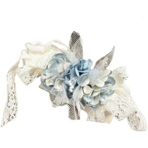 Marlu , White Flower Headband ,White female, Sizes: ONE SIZE