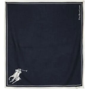 Ralph Lauren , Pony square scarf ,Blue female, Sizes: ONE SIZE