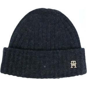 Tommy Hilfiger , fluffy beanie ,Blue female, Sizes: ONE SIZE