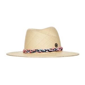 Maison Michel , Beige Braided Tweed Cord Hat ,Beige female, Sizes: M, S