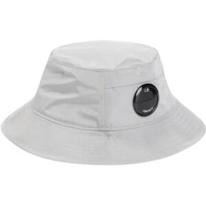 C.p. Company , CP Company Chrome-R Bucket hat ,White unisex, Sizes: XL, L