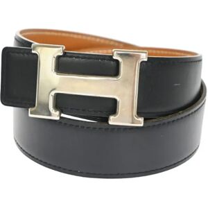 Hermès Vintage , Pre-owned Leather belts ,Black female, Sizes: ONE SIZE