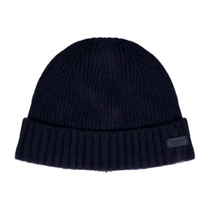 Barbour , Ribbed Wool Beanie Fw22 ,Blue male, Sizes: ONE SIZE