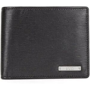 Hugo Boss , Refined Boss Wallet with Smartly Organized Compartments ,Black male, Sizes: ONE SIZE