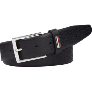 Tommy Hilfiger , Monogram Belt ,Black male, Sizes: 100 CM, 90 CM, 105 CM, 85 CM, 95 CM