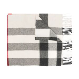 Burberry , Signature Check Grey Cashmere Scarf ,Multicolor male, Sizes: ONE SIZE