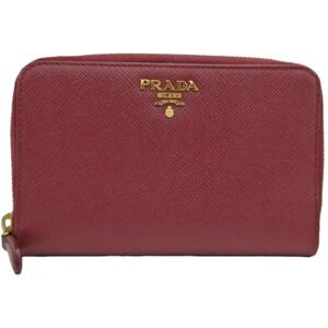 Prada Vintage , Pre-owned Leather wallets ,Red female, Sizes: ONE SIZE