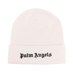 Palm Angels , Classic Logo Beanie Hat ,Pink female, Sizes: ONE SIZE