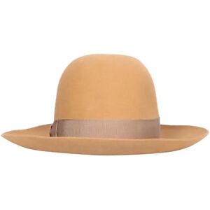 Borsalino , HAT ,Brown female, Sizes: 58 CM, 56 CM, 60 CM