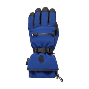 Moncler , Stylish Winter Gloves ,Blue male, Sizes: M