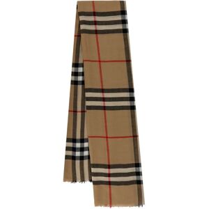 Burberry , Multicolor Wool Scarf with Giant Check ,Multicolor female, Sizes: ONE SIZE