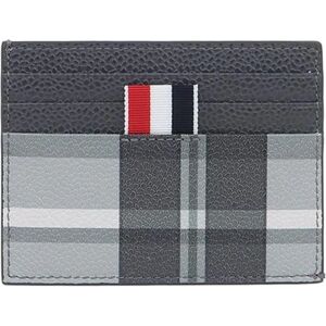 Thom Browne , Cardholder Wallet ,Gray male, Sizes: ONE SIZE