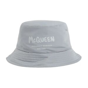 Alexander McQueen , Gray Logo Baseball Cap ,Gray male, Sizes: M, L