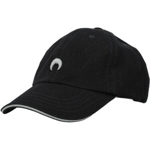 Marine Serre , Unisexs Accessories Hats Caps Black Ss24 ,Black male, Sizes: ONE SIZE