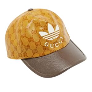 Gucci Vintage , Pre-owned Canvas hats ,Yellow male, Sizes: ONE SIZE