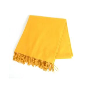 Hermès Vintage , Pre-owned Cashmere scarves ,Yellow female, Sizes: ONE SIZE