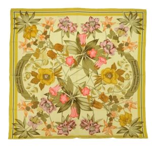 Hermès Vintage , Pre-owned Silk scarves ,Yellow female, Sizes: ONE SIZE