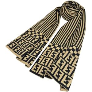 Fendi Vintage , Pre-owned Wool scarves ,Multicolor female, Sizes: ONE SIZE