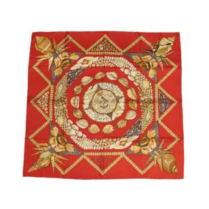 Hermès Vintage , Pre-owned Silk scarves ,Red female, Sizes: ONE SIZE
