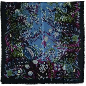 Louis Vuitton Vintage , Pre-owned Silk scarves ,Blue unisex, Sizes: ONE SIZE