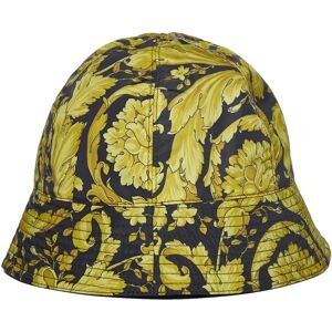 Versace , Black Baroque Print Bucket Hat ,Multicolor male, Sizes: 58 CM