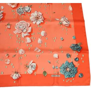 Hermès Vintage , Pre-owned Silk scarves ,Orange female, Sizes: ONE SIZE