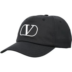 Valentino Garavani , Black VLogo Signature Baseball Cap ,Black male, Sizes: 58 CM