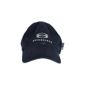 Balenciaga Vintage , Pre-owned Cotton hats ,Blue male, Sizes: ONE SIZE