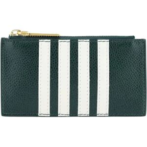 Thom Browne , Classic Leather Wallet ,Green female, Sizes: ONE SIZE