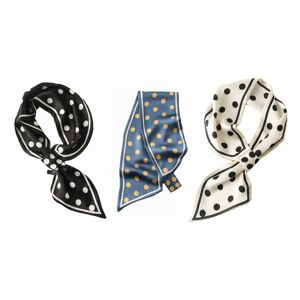 J&Y Global Polka Dot Scarf - 3 Colours - Black   Wowcher