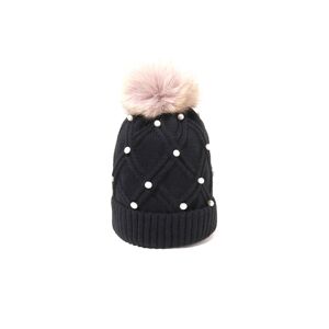 AZONE STORE LTD T/A Shop In Store Women'S Knitted Pompom Hat - 6 Colours! - Beige   Wowcher