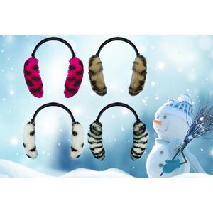 Advanced Global Productions Ltd 12 Adjustable Animal Print Earmuffs