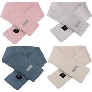 Just Dealz Usb Electric Heated Winter Scarf - Pink, Grey, Blue Or Khaki!   Wowcher