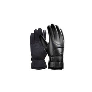 COMPANY BOOM LTD t/a Pollyjoy Men'S Leather Winter Touch Screen Gloves - Black, Brown Or Red!   Wowcher